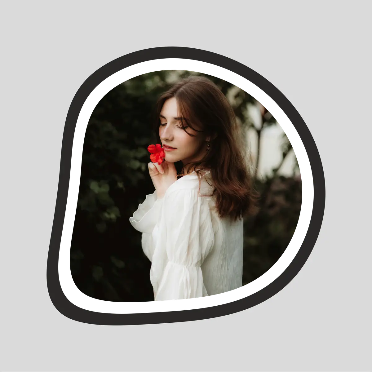 Baloon Shape  Acrylic Photo with  frame