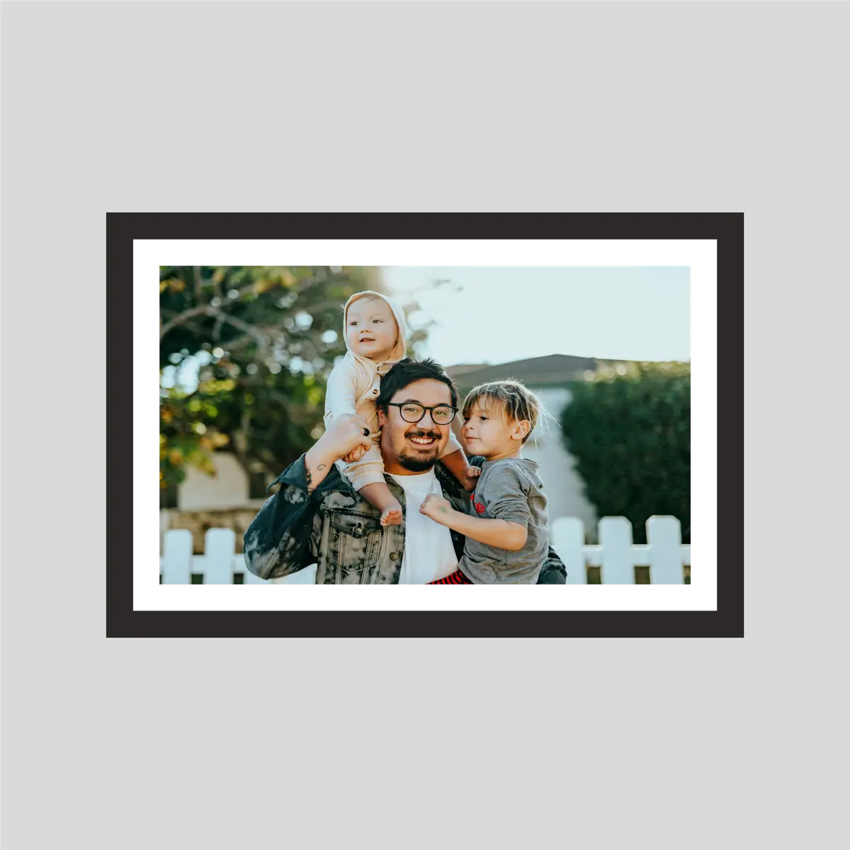 Landscape Acrylic  photo with Frame