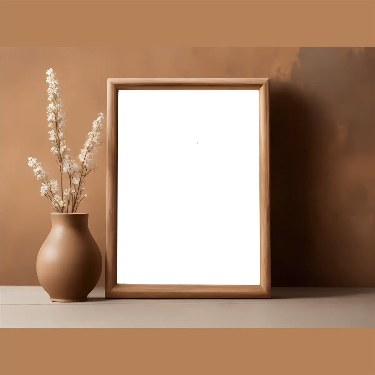 Couple wooden  theme acrylic  photo