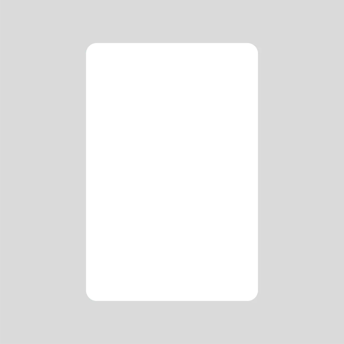 Potrait Acrylic  Photo Rounded  Corner