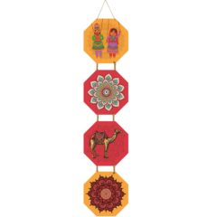 Mandala Art Octagone Wall Hanging