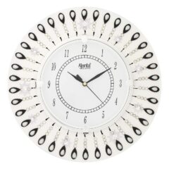 White Wooden Wall Clock