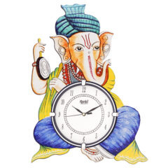 Ganesh Ji Wall Clock (17*12 Inch) – Perfect For Home